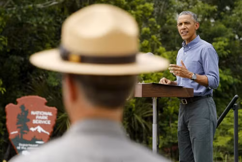 Tổng thống Obama thăm Vườn quốc gia Everglades ảnh 9