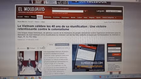 Truyền thông Algeria ca ngợi Chiến thắng 30/4 ảnh 1