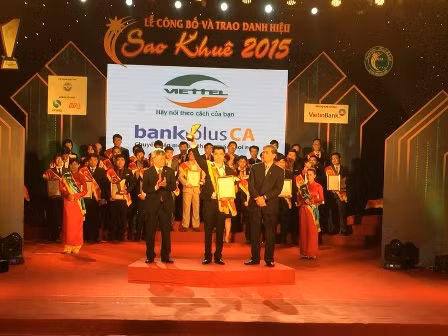  11 phần mềm Viettel đạt danh hiệu Sao Khuê 2015 ảnh 1