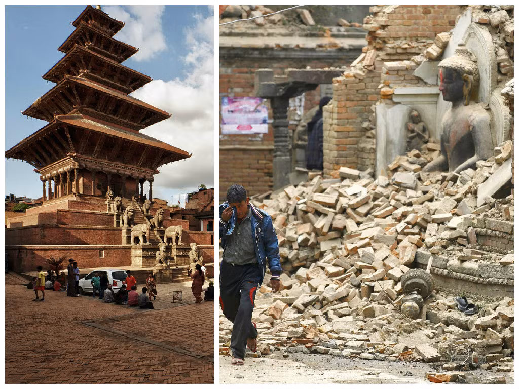 Nepal trước và sau thảm kịch động đất ảnh 5