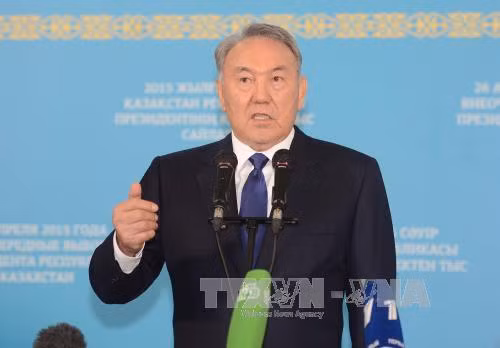 Ông Nazarbayev tái đắc cử tổng thống Kazakhstan ảnh 1