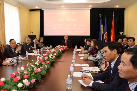 Nâng cao chất lượng dạy và học tiếng Việt tại Ukraine ảnh 1