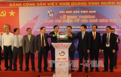 Khai trương Cổng thông tin điện tử của Hội Nhà báo Việt Nam ảnh 1