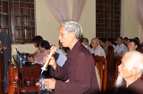 Người dân Đồng Tâm đồng ý thả người sau cuộc đối thoại với Chủ tịch Hà Nội Nguyễn Đức Chung ảnh 5