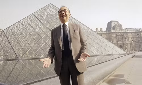 Kiến trúc sư Pei và công trình gây nhiều tranh cãi ở Bảo tàng Louvre ảnh 2
