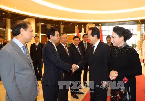 Chủ tịch Quốc hội Nguyễn Thị Kim Ngân hội đàm với Chủ tịch Quốc hội Hàn Quốc ảnh 2