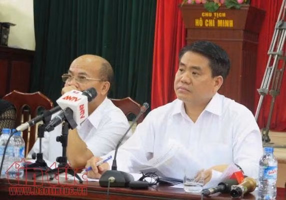 Người dân Đồng Tâm đồng ý thả người sau cuộc đối thoại với Chủ tịch Hà Nội Nguyễn Đức Chung ảnh 7