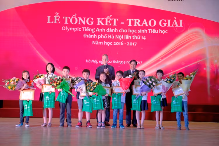 Trở thành quán quân Olympic tiếng Anh tiểu học với 155 điểm ảnh 1