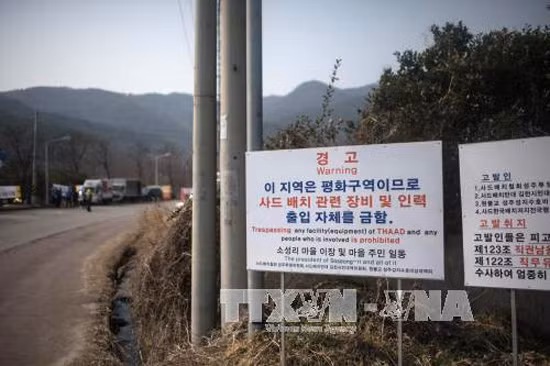 Hoàn tất tiến trình cấp đất triển khai THAAD ảnh 1