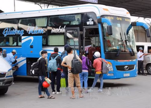 Hành khách tăng đột biến, nhà xe cam kết không tăng giá vé ảnh 1