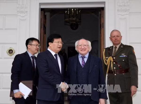 Phó Thủ tướng Trịnh Đình Dũng kết thúc tốt đẹp chuyến thăm Ireland ảnh 1