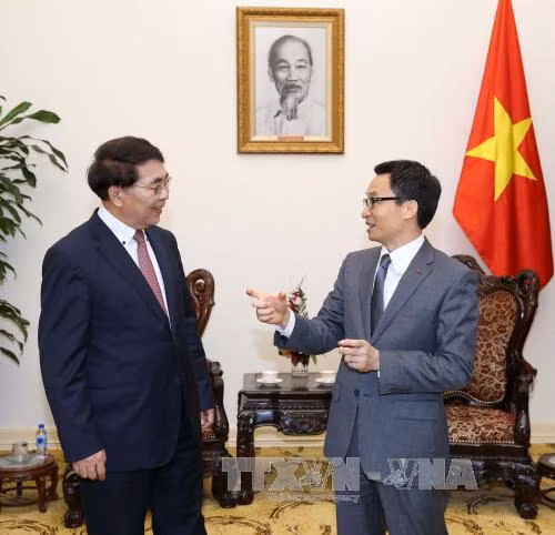 Phó Thủ tướng Vũ Đức Đam tiếp Chủ tịch Viện Hàn lâm Khoa học Trung Quốc ảnh 2