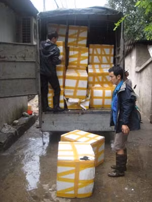 Bắt 3 xe tải chở cá tầm từ Trung Quốc về Hà Nội ảnh 1