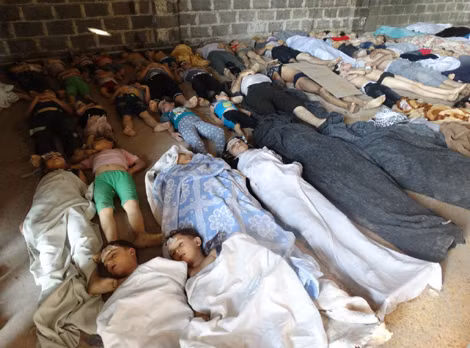 Vũ khí hóa học trong tay phiến quân Syria đến từ Libya ảnh 1