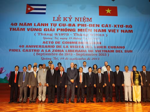 Kỷ niệm 40 năm lãnh tụ Fidel Castro thăm vùng giải phóng miền Nam Việt Nam ảnh 1