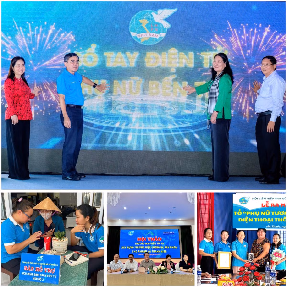 Công tác chuyển đổi số được các cấp Hội LHPN tỉnh Bến Tre quan tâm, chú trọng.