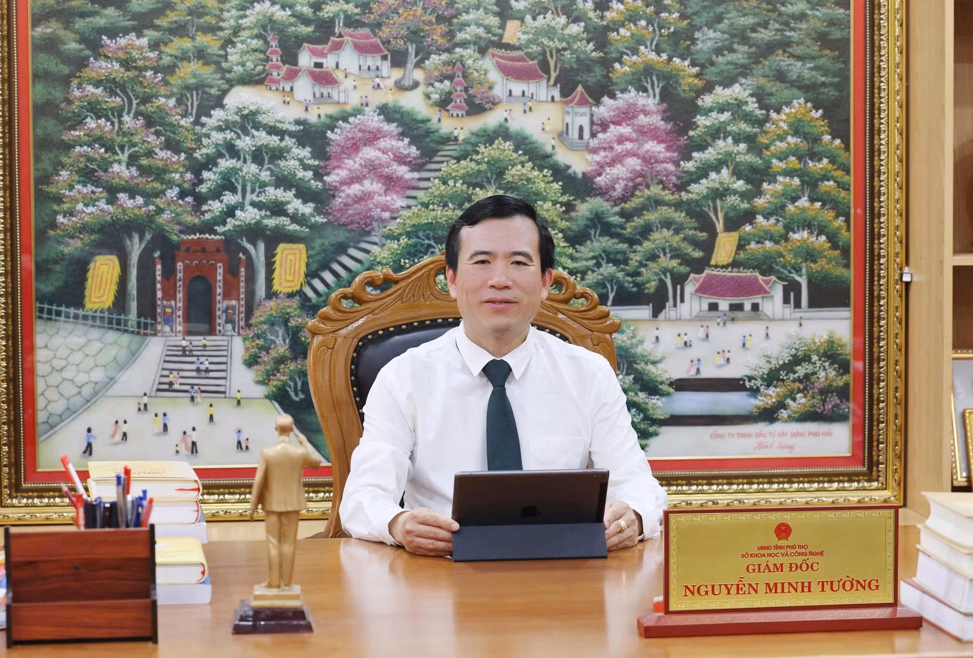 Ông Nguyễn Minh Tường, Giám đốc Sở Khoa học và Công nghệ tỉnh Phú Thọ