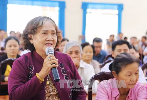 Thời gian bộ, ngành trả lời kiến nghị của cử tri từ 40 – 50 ngày ảnh 1