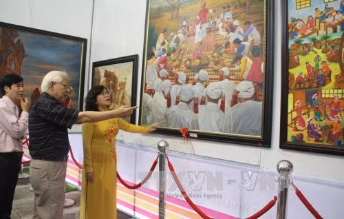 Triển lãm Mỹ thuật khu vực VII Đông Nam bộ ảnh 1