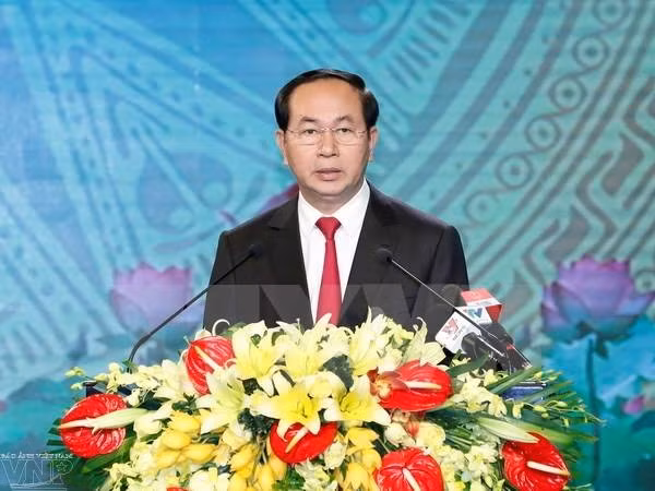 Chủ tịch nước trả lời phỏng vấn báo chí nhân 40 năm Việt Nam gia nhập Liên hợp quốc ảnh 1