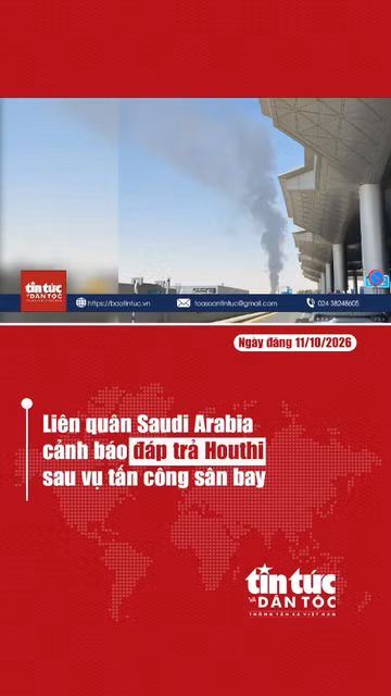 Liên quân Saudi Arabia cảnh báo đáp trả Houthi sau vụ tấn công sân bay
