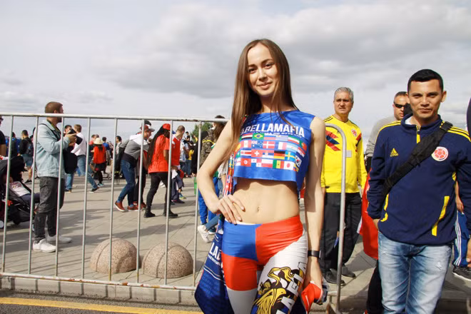 Ngắm những hot girl Nga xinh đẹp ở World Cup 2018 ảnh 19