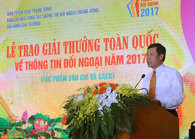 Những hình ảnh Lễ trao Giải thưởng toàn quốc về thông tin đối ngoại năm 2017 ảnh 3