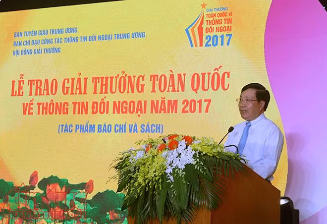 Những hình ảnh Lễ trao Giải thưởng toàn quốc về thông tin đối ngoại năm 2017 ảnh 2