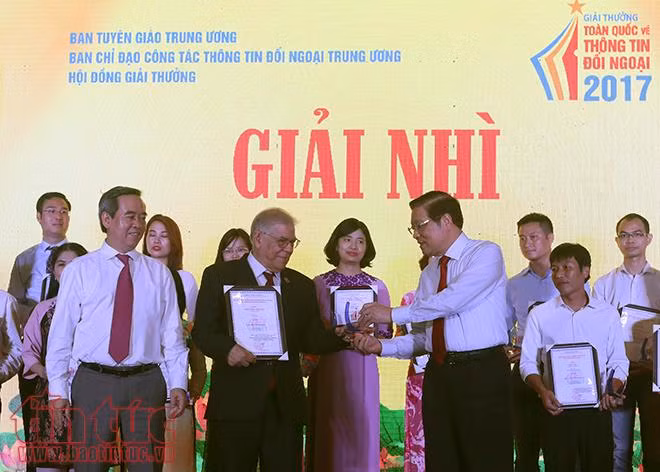 Những hình ảnh Lễ trao Giải thưởng toàn quốc về thông tin đối ngoại năm 2017 ảnh 5