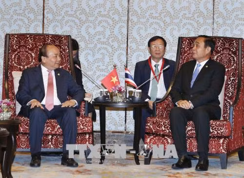 Thủ tướng Nguyễn Xuân Phúc hội đàm với Thủ tướng Thái Lan ảnh 1