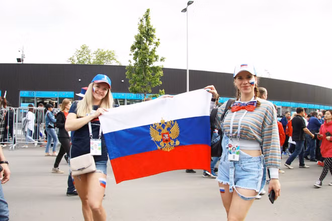Ngắm những hot girl Nga xinh đẹp ở World Cup 2018 ảnh 16