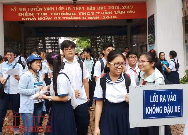 4 giờ chiều nay TP Hồ Chí Minh sẽ công bố điểm thi tuyển sinh vào lớp 10 ảnh 1