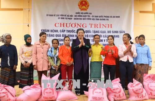 Phó Chủ tịch Quốc hội Tòng Thị Phóng thăm và làm việc tại Quảng Trị ảnh 3