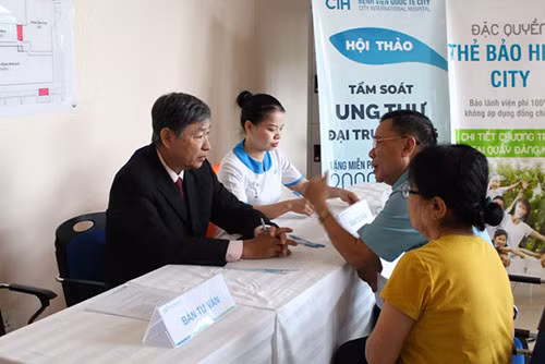 2.000 người được tầm soát ung thư đại trực tràng miễn phí tại Bệnh viện Quốc tế City ảnh 1