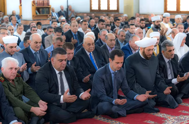Tổng thống Syria xuất hiện bên ngoài thủ đô Damascus ảnh 1
