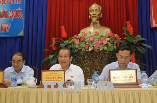 Cử tri đánh giá cao những vấn đề được Quốc hội thông qua ảnh 1