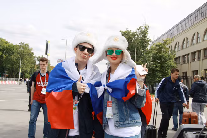 Ngắm những hot girl Nga xinh đẹp ở World Cup 2018 ảnh 1