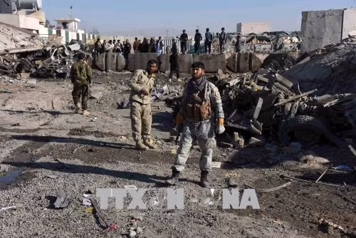 Nổ rung chuyển thành phố ở Afghanistan, 14 người thương vong ảnh 1
