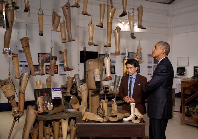 Hình ảnh dung dị của Tổng thống Obama tại Lào ảnh 10