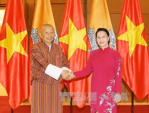 Chủ tịch Quốc hội tiếp Chủ tịch Quốc hội Vương quốc Bhutan ảnh 1