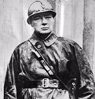 Cuộc sống trên tiền tuyến của Winston Churchill ảnh 1
