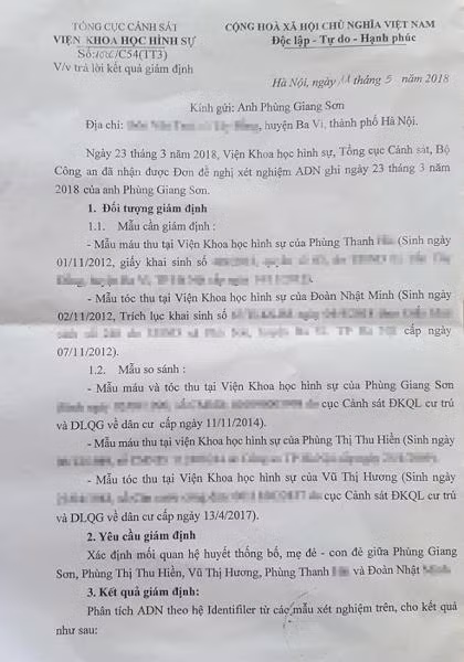 Vụ trao nhầm con: Bệnh viện Đa khoa Ba Vì sẽ chịu mọi chi phí tổn thất ảnh 1