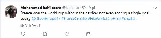 World Cup 2018: Pháp cực kỳ may mắn khi vô địch World Cup. Croatia là đội chơi tốt hơn ảnh 3