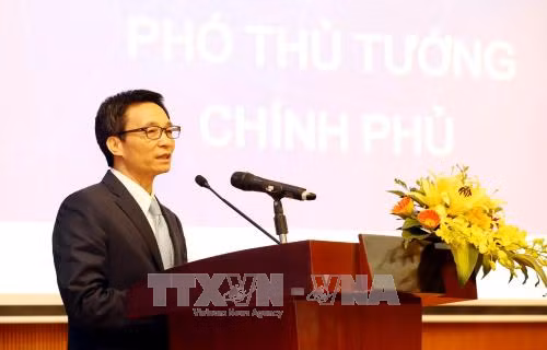 Phó Thủ tướng Vũ Đức Đam dự Lễ khởi động Viện KH&CN Việt Nam - Hàn Quốc ảnh 1