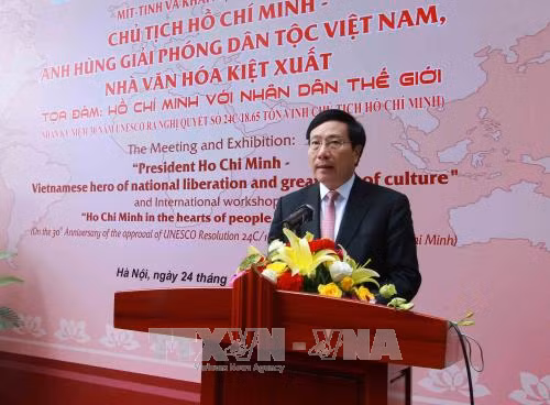 Kỷ niệm 30 năm Chủ tịch Hồ Chí Minh được UNESCO tôn vinh ảnh 1