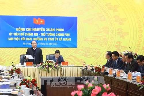Thủ tướng: Hà Giang cần tái cơ cấu mạnh mẽ cả về kinh tế và tổ chức bộ máy ảnh 2