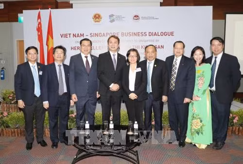 Chủ tịch Quốc hội Nguyễn Thị Kim Ngân dự Đối thoại doanh nghiệp Việt Nam - Singapore ảnh 2