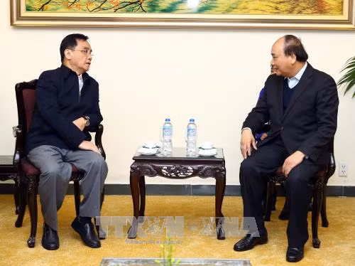 Thủ tướng Nguyễn Xuân Phúc tiếp nguyên Thủ tướng Lào ảnh 1