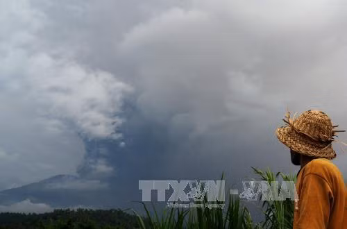 Núi lửa Indonesia phun dữ dội, hàng chục chuyến bay bị hủy ảnh 1