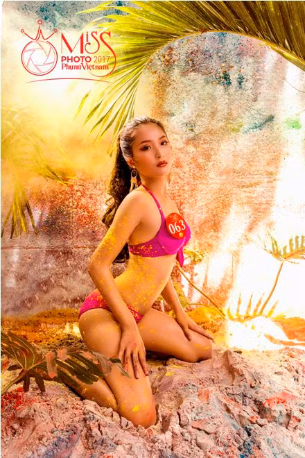 Dàn mỹ nhân Miss Photo 2017 nóng bỏng trong bikini sắc màu ảnh 11